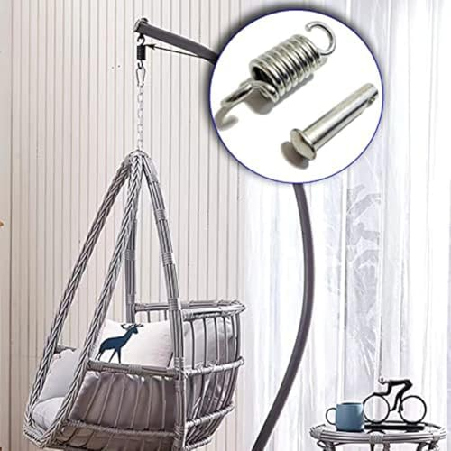 Suspensiones de muelles oscilantes que absorben los golpes para colgar sillas, objetos pesados (2 piezas)