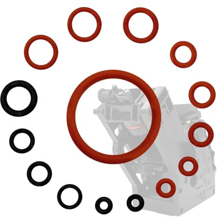 Dichtungsringe für Philips Baristina Brühgruppe 5400 Series Latte Go - Dichtung O-Ring für Philips Latte Go Dichtungsringe, für Philips Kaffeevollautomat Dichtung Ersatzteile für Philips (15 PCS)