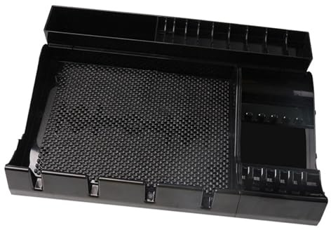 Portable Hairdressing Tools Storage Tray Barber Organizer for Scissors Clippers Trimmer Combs 15.83x11.02x2.24 Inch