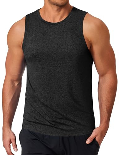 COOFANDY Camiseta Tirante Hombre Ligera Camiseta Deportiva Fitness Secado Rápido Camiseta de Gimnasio Muscular Verano Funcional
