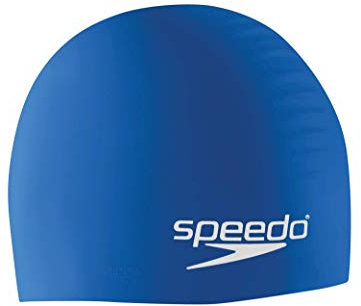 Speedo Unisex – Erwachsene Badekappe aus Silikon Blue, Einheitsgröße