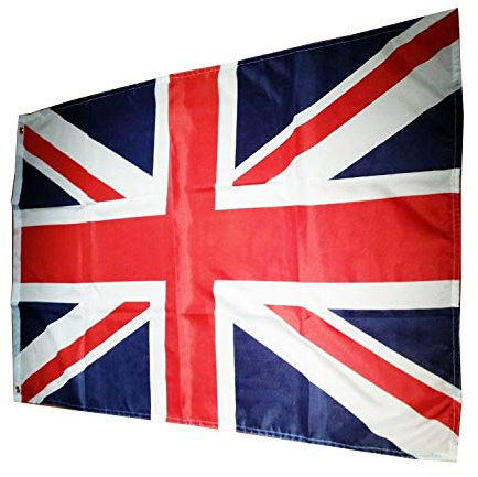 Perfectflags Union Jack Flag 3ft x 2ft Medium - 100% Polyester - Metal Eyelets - Double Stitched
