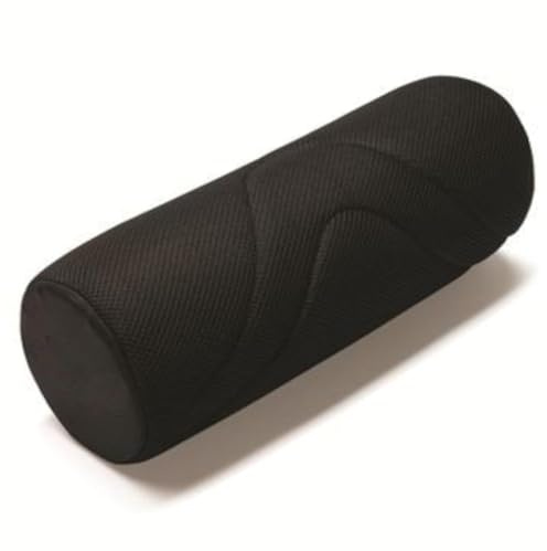 FitMad Original 4 Lumbar Roll - Helps Prevent Back Pain - Lower Back Support Cushion for your Home, Office Chair and Car - NEW Ergonomic Design with 3D Cool Mesh Fabric - (4 Roll)