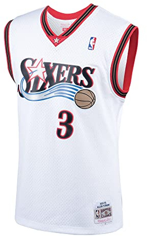 Mitchell & Ness Swingman Jersey Philadelphia 76ers 2000-01 Allen Iverson, wht