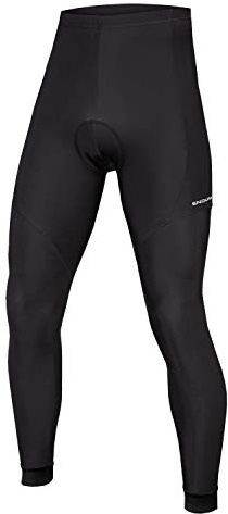 Endura Men's Xtract Waist Cycling Tights | Midweight | High-Stretch | Antibacterial Tights, Black, XL