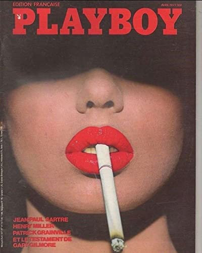 Street Art Vintage Playboy French Edition 1977 Sexy Lips Woman Face Print Poster Wall Art Image Picture A4 +