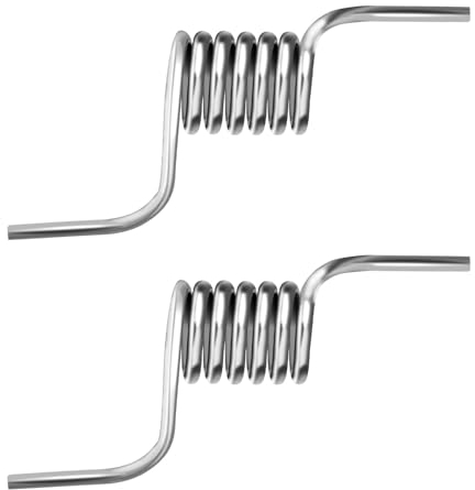 2pcs MHY62044106 Refrigerator Door Springs, Upgrade Metal Refrigerator Door Spring Replacements for LG Kenmore Refrigerator LFX28968SB LFX28968ST LMX31985ST LFX25978SB/00