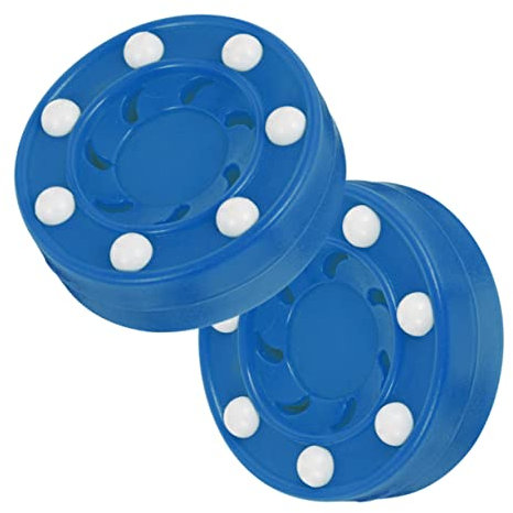 Supvox 2er Set Rollhockey Pucks Für Straßenhockey Professionelle Trainingspucks Für Inline Hockey Geeignet Für änner Und Frauen Farbe Zufällig