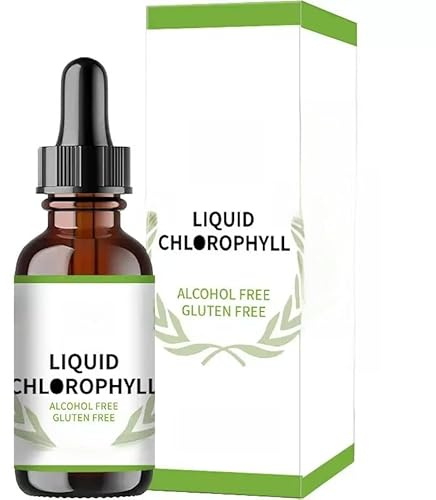 Liquide de chlorophylle - désodorisation du corps, détoxification du foie, soutien immunitaire, favorise la production de collagène des cheveux et de la peau