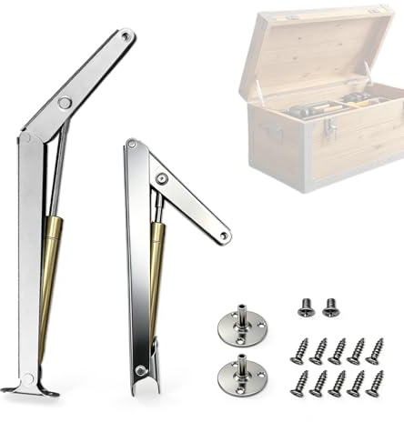Amortiguador Puerta Cocina, 2 Piezas Pistones Hidráulicos Muebles Cocina, Resorte de Gas Amortiguador para Puerta de Armario, Caja de Madera, Tatami, 200N