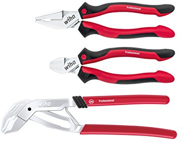 Wiha Z62000306 Crimpwerkzeug für nicht isolierte Flachstecker 220 mm