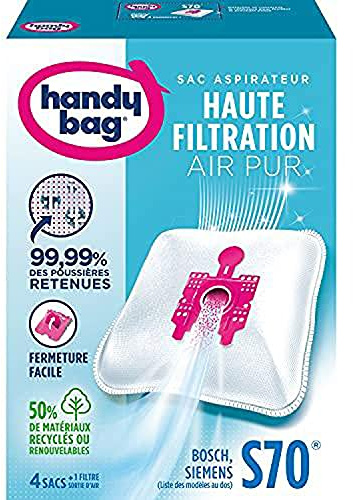 Handy Bag S70 Staubsaugerbeutel für Bosch, Arriva, Siemens, Smily Super SX