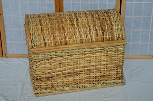 fantasie d oriente Cesto Baule PORTABIANCHERIA Vimini Rattan BANANO CM 50X38X49H