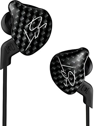 KZ ZST Dynamic Hybrid Dual Driver In-Ear Headphones (Black without Mic)