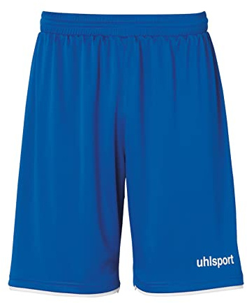 uhlsport Club Short de Football pour Homme M Bleu Ciel/Blanc