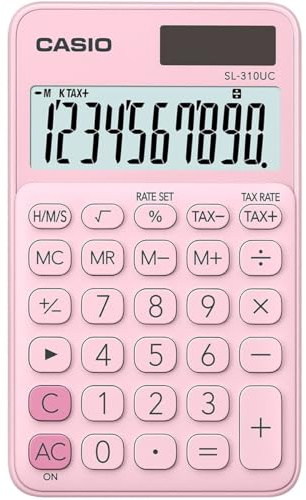Casio Desk Calculator SL-310UC, Pink