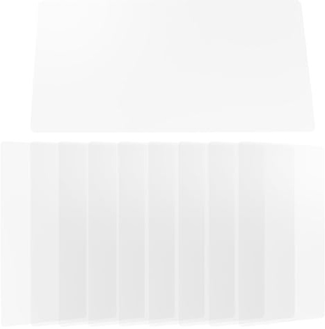 EXCEART 3D Printer Drawing Molds 10pcs Pen Printing Mat Plastic Stencils Drawing Tool for 3D Printing Pen Clear Painting Plate, C2N0319TQFQNK6223