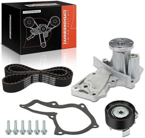 Frankberg 1x Timing Belt Repair Kit Compatible with Focus C-Max DM2 Focus II DA DP HCP Focus II Box/Estate Focus II Saloon DB DH FCH Focus II Turnier DA DS FFS Fiesta V JD JH