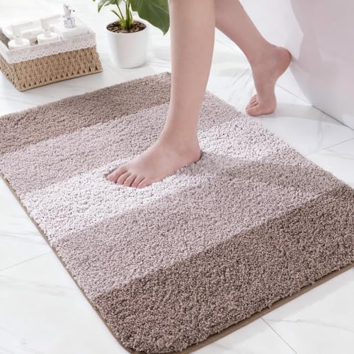 Exclusivo Mezcla Alfombra de Baño, Absorbente y Antideslizante, 50 × 80 cm