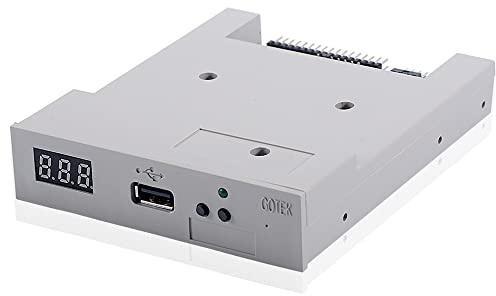 GoTEK SFR1M44-U100 3.5 Inch 1.44MB USB SSD Floppy Drive Emulator Gray