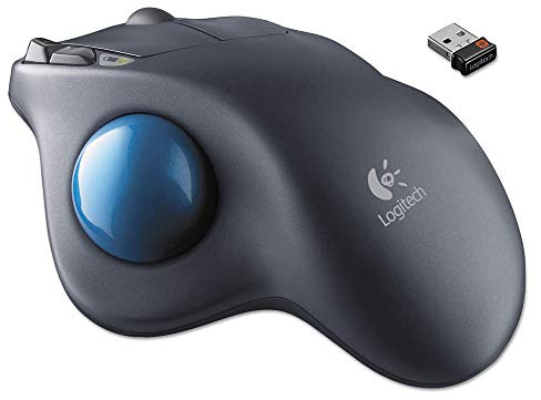 Ratón Trackball Inalámbrico Logitech M570 V2/ Hasta 540 Dpi