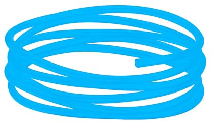 Acquario Standard Air Airline Tubo 5m 4/ 6mm Gomma Tubi Ossigeno per Pesce Serbatoio Pond Giallo Verde Rosso Blu Nero