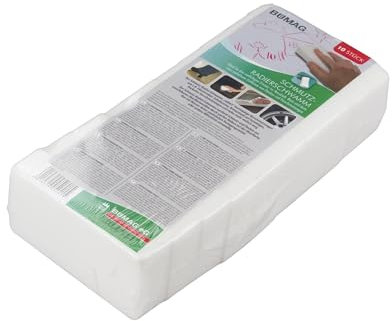 Bümag Schmutz-Radierschwamm, 10er-Set, Weiß