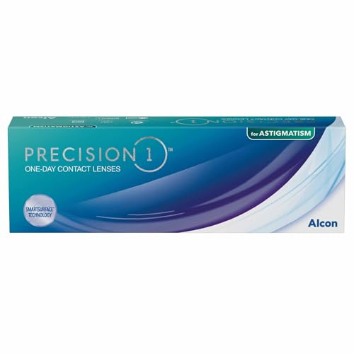 PRECISION1 Toric lenti a contatto | 30 pz | cil 0.75 | Asse 140 | -4.00 dpt