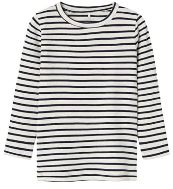 NAME IT NMNBANI LS Top Noos, Camisa Manga Larga Unisex Adulto, Dark Sapphire,