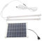 Lampes de Culture Solaires, Bande Lumineuse LED à Spectre Complet pour Jardin Intérieur, Balcon, Serre, Herbes, Légumes, Fleurs en Pot (20W)