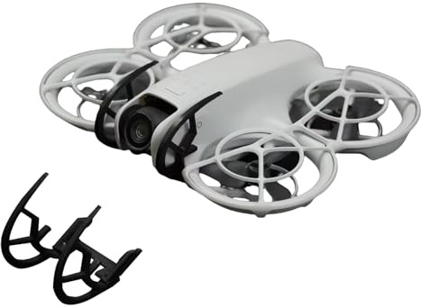 Hesupy Gimbal stötskydd för DJI Neo, skyddsstång för lins skyddsstång, anti-kollision kameraskydd för neo drönare tillbehör (svart)