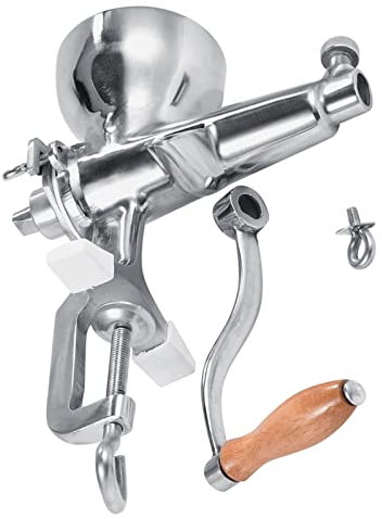 Exprimidor Manual de Hierba de Trigo de Acero Inoxidable, Herramienta Extractora de Jugo para la Salud, Extractor Manual de Hierba de Trigo