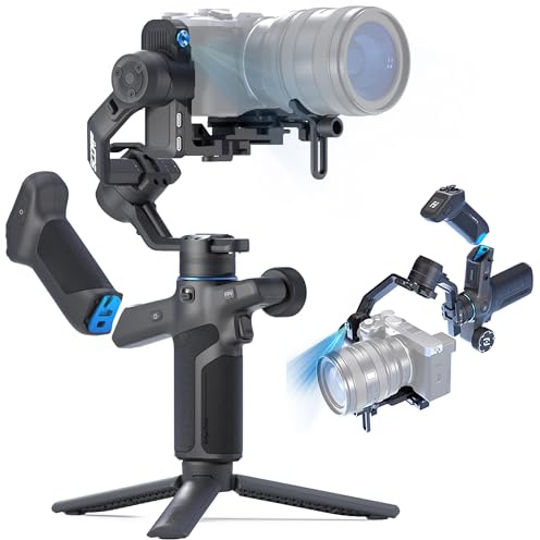 [OFFICIAL] Feiyutech SCORP Mini 3 Pro-Gimbal Stabilizer with 3 Axis Stabilization,All in One Camera Gimbal,Built-in AI Tracking4.0,Detached Grip Handle,2KG Payload,Gesture Control,for Camera and Phone