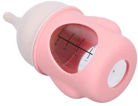 Mikikit Botellas de Pet Reutilizables para Cachorros y Gatitos Biberón de Silicona para Fórmula de Cachorros Biberón para Leche de Terneros para Destete de Gatitos