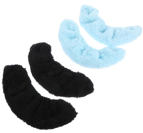 PRETYZOOM 2 Pares de Fundas para Cuchillas de Patines de Hielo en Poliéster Resistente al Desgaste, Fáciles de Usar y Absorbentes para Protección Segura en Exteriores