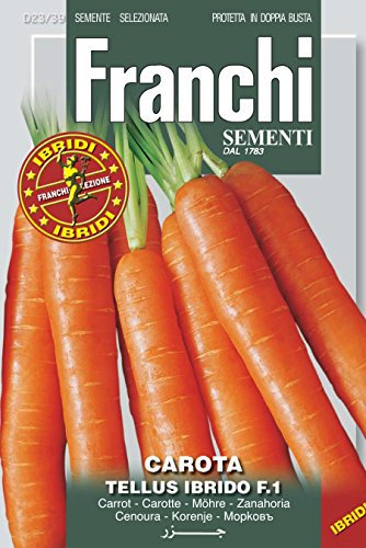 Franchi Seeds of ItalyCarrot F1 Tellus Seeds