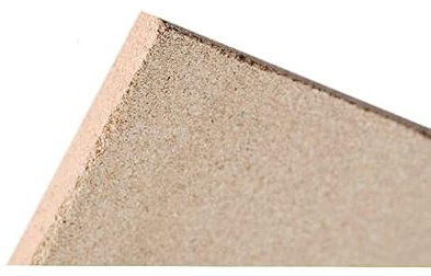 Vermiculite Brandschutzplatte | 400x600x25mm | Schamotte-Ersatz