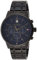 Tommy Hilfiger Multi Zifferblatt Quarz Uhr für Herren mit Schwarzes Edelstahlarmband - 1791633