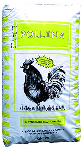 VIALCA POLLINA ESSICCATA 25KG CONCIME Naturale Biologico