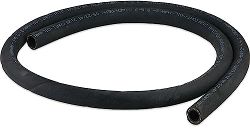 Fittingteile - Meterware Hitzebeständige Gummischläuche OLN M4M (bis +135°C) für Druckluft Vakuum Schmieröl (Schlauch Ø innen: 13,0 mm)