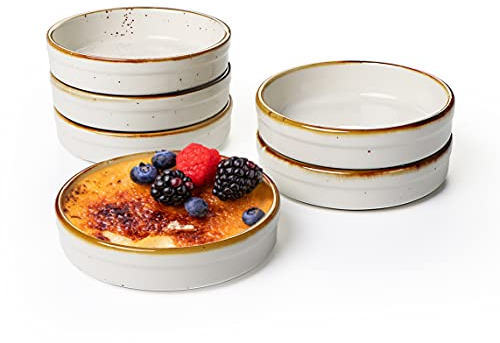 ONEMORE Auflaufförmchen, flach, 11,4 cm, 6 Stück