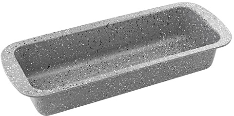 Masterchef Junior - Molde Rectangular para Bizcochos - Diseño en Acero de Carbono - Superficie Antiadherente - 35x13,5x6 cm - Apto para Horno y Lavavajillas