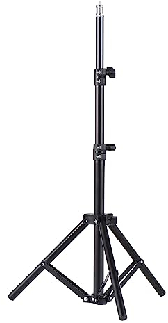 Docooler Universeller Projektor-Stativständer, Dehnbare Projektorhalterung, tragbare Halterung aus Aluminiumlegierung, 1/4-Zoll-Schnittstelle, höhenverstellbar für LCD-Projektor