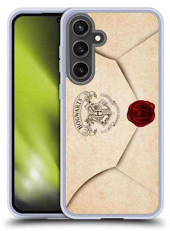 Head Case Designs Licenza Ufficiale Harry Potter Acceptance Parchment Busta da Lettera di Hogwarts Custodia in Gel [Grado Militare] Compatibile con Samsung Galaxy S24 Fe E Compatibile con MagSafe