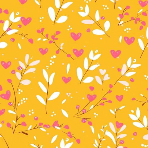 JIAOQSS Papel pintado autoadhesivo Flores rosas amarillas Envoltura de vinilo papel tapiz adhesivo adhesivo para muebles papel de contacto adhesivo sala de estar dormitorio