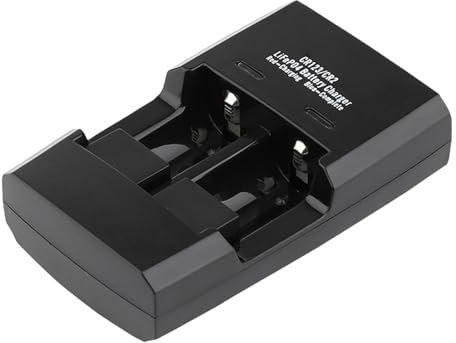 CR2 3 2 V 300 mAh LifePO4 Ricaricabile Caricatore Batteria Per RCR123 RCR2 16340 17335 14250 Accessori