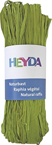 Heyda Naturbast 50g lindgrün