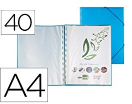 Liderpapel EC13 snabbhäftare, A4, blå