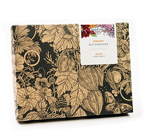 Magic Garden Seeds - Samen-Geschenkset Blütenwunder mit 6 prächtigen alten Blumensorten für den Bauerngarten - Blumensamen alte Sorten - Blumen Samen - Garten Geschenk