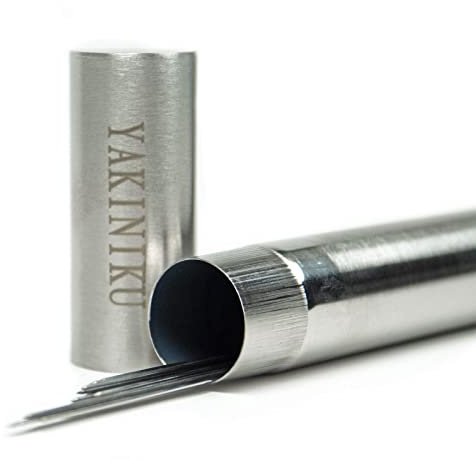 Yakiniku Yakitori Grillspieße 20 Stück, 2 mm, Edelstahl, Silber